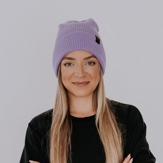 Knitted 100% Merino Wool Autumn Beanie WILLIE